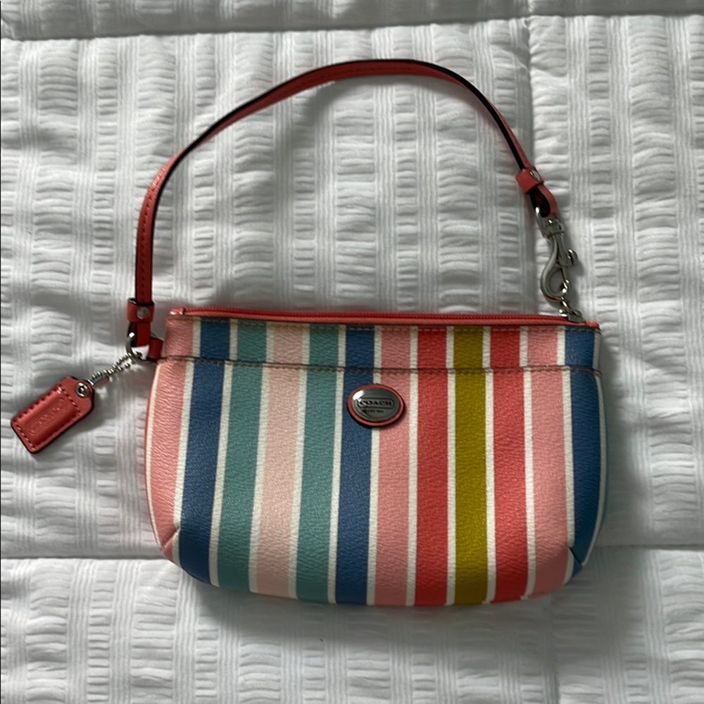 Colorful Striped Women's Bag